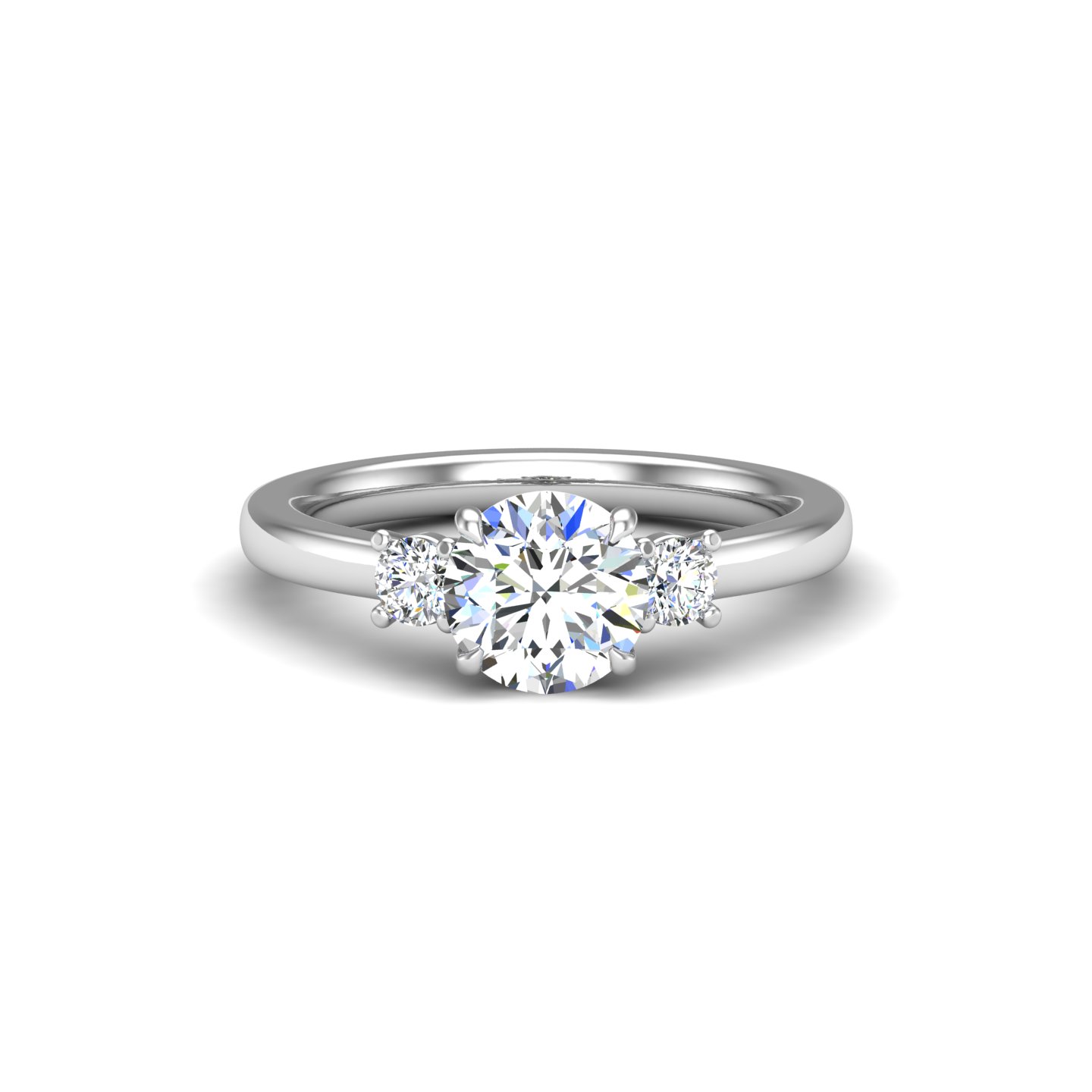 Oaklee 3 Stone Ring